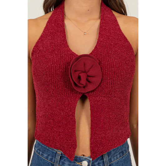 Burgundy Halter