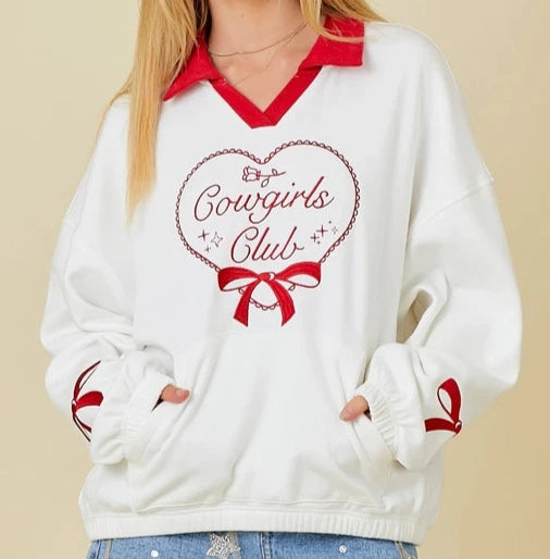 The Cowgirls Club Crewneck